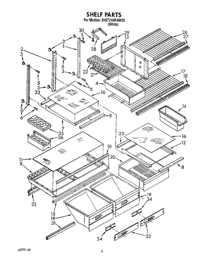 Diagram for 3VET21DKAW00