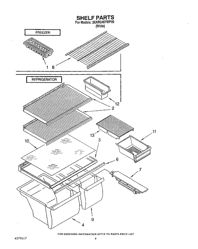 Diagram for 3XARG457WP00