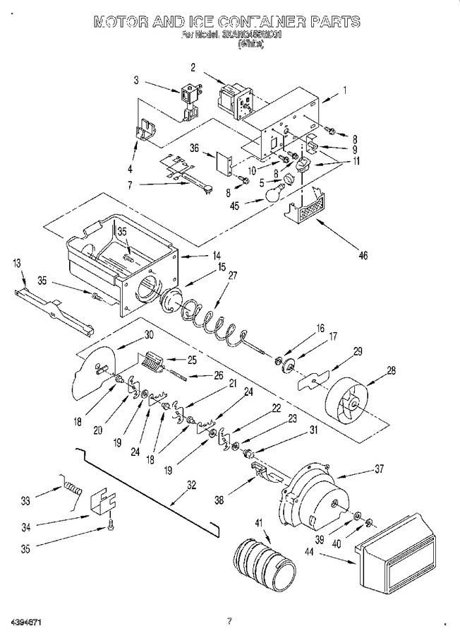 Diagram for 3XARG458GD01