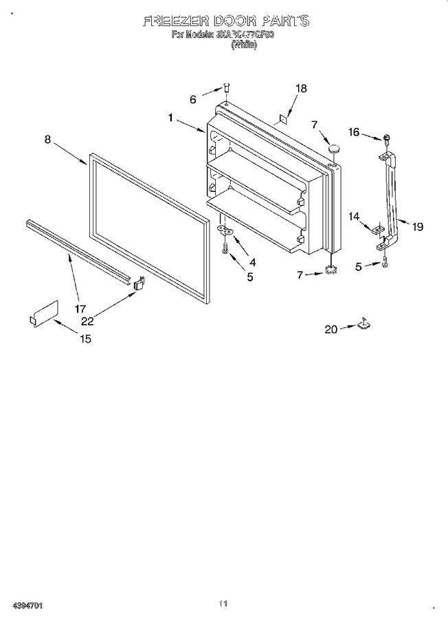 Diagram for 3XARG477GF00