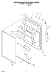 Diagram for 04 - Refrigerator Door Parts