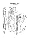 Diagram for 08 - Freezer Door