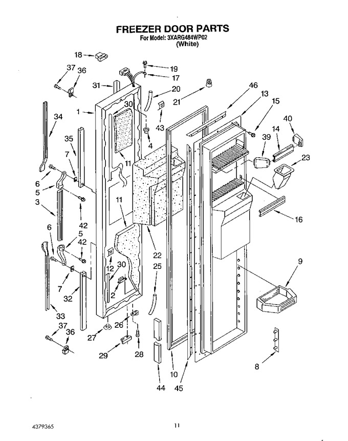 Diagram for 3XARG484WP02