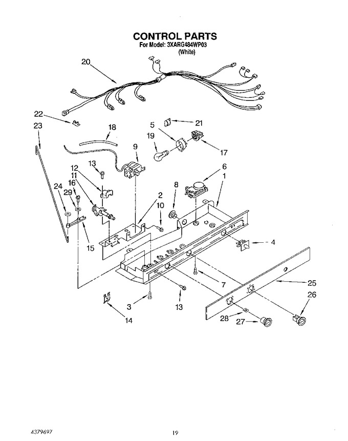 Diagram for 3XARG484WP03