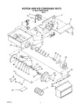 Diagram for 05 - Motor And Ice Container