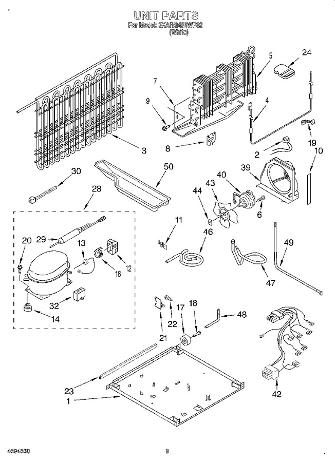 Diagram for 3XARG493WP02