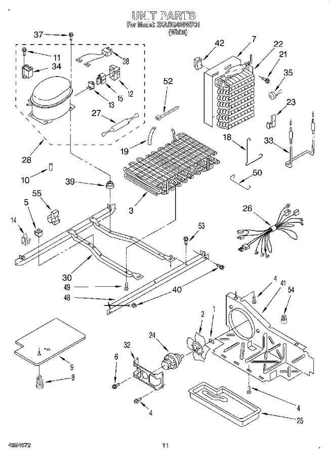 Diagram for 3XARG496WP01