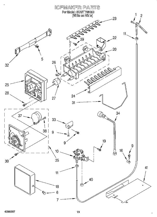 Diagram for 3XART705G00