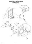 Diagram for 08 - Dispenser Front