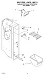 Diagram for 03 - Freezer Liner