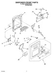 Diagram for 08 - Dispenser Front