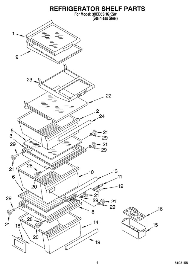 Diagram for 3XED5SHGKS01