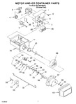 Diagram for 05 - Motor And Ice Container Parts