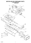 Diagram for 04 - Motor And Ice Container