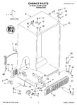 Diagram for 01 - Cabinet Parts