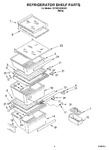 Diagram for 03 - Refrigerator Shelf Parts