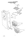 Diagram for 04 - Freezer Liner Parts