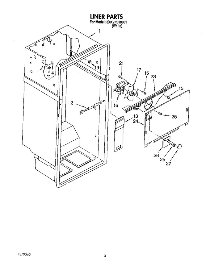 Diagram for 3XKVN510001