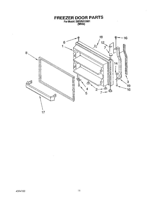 Diagram for 3XKVN515001