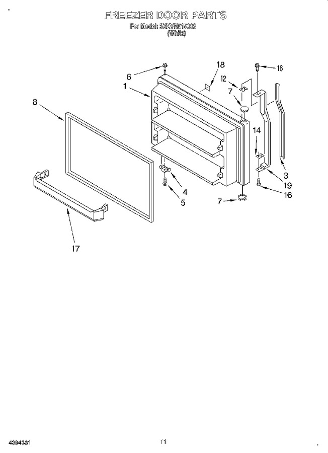 Diagram for 3XKVN515002