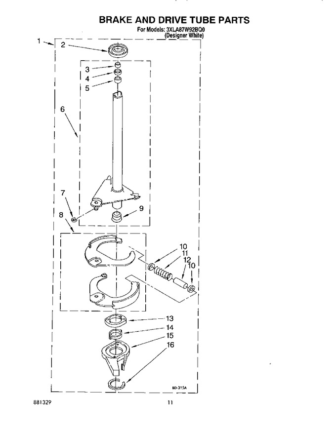 Diagram for 3XLA87W92BQ0