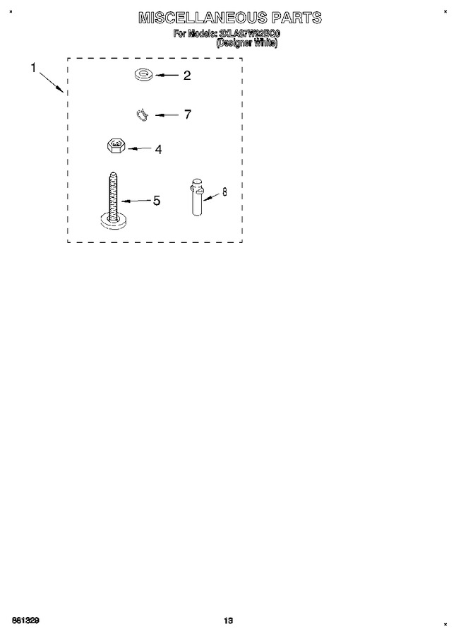 Diagram for 3XLA87W92BQ0