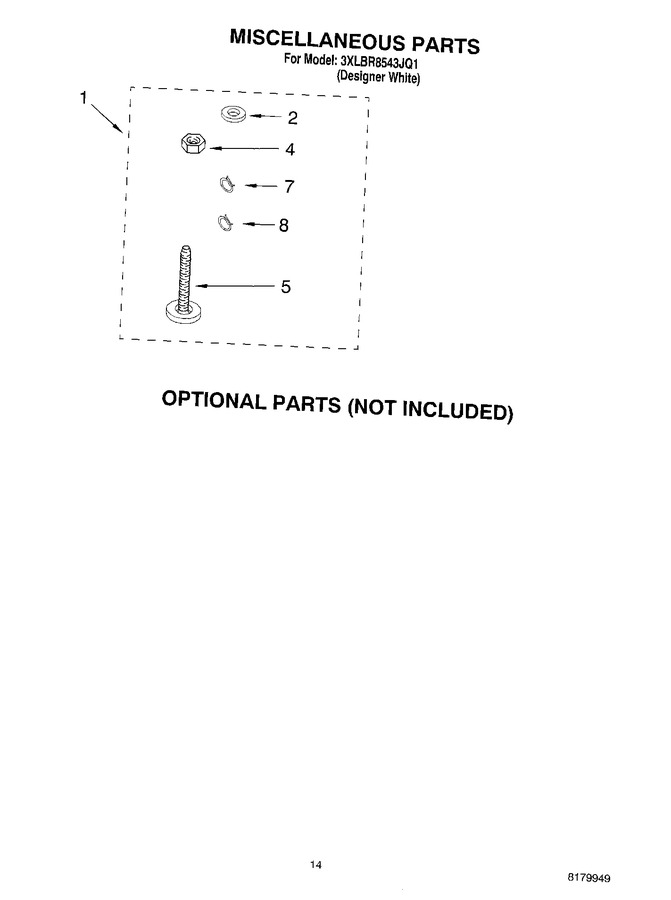 Diagram for 3XLBR8543JQ1