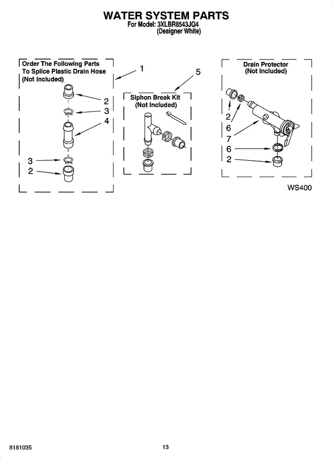 Diagram for 3XLBR8543JQ4