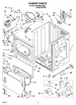 Diagram for 02 - Cabinet Parts