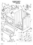 Diagram for 02 - Cabinet Parts