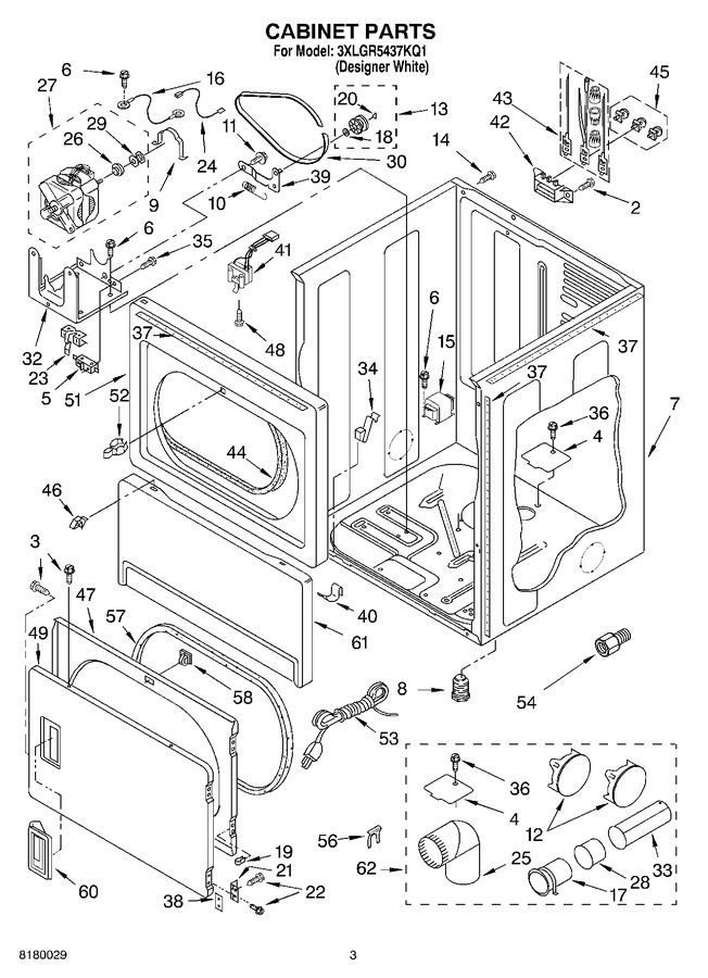 Diagram for 3XLGR5437KQ1