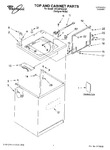 Diagram for 01 - Top And Cabinet Parts