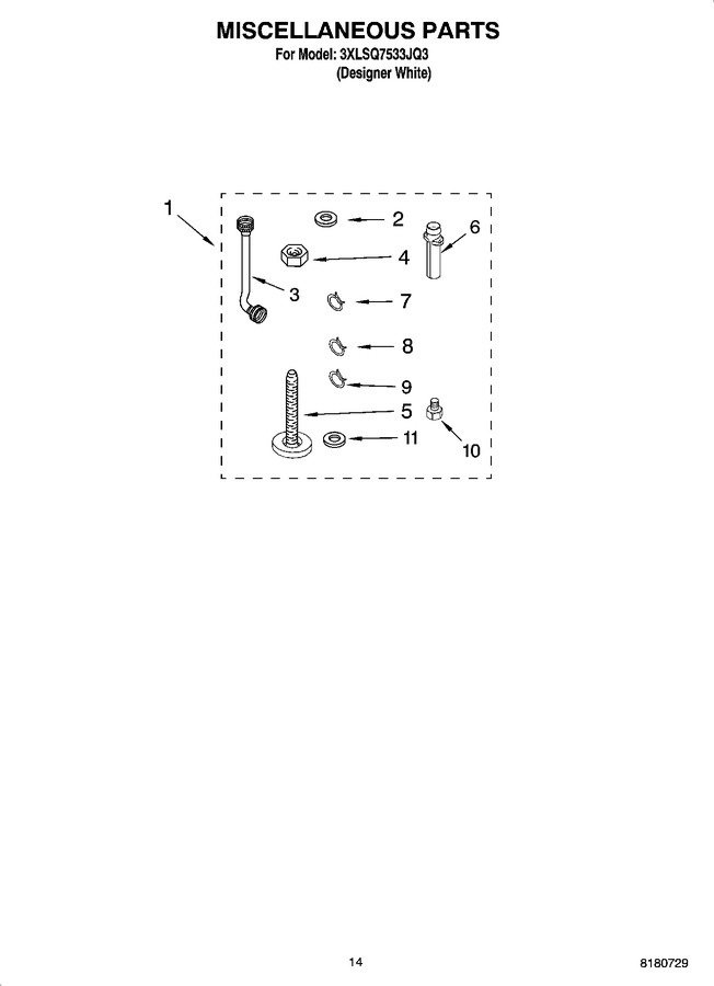 Diagram for 3XLSQ7533JQ3