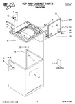 Diagram for 01 - Top And Cabinet Parts