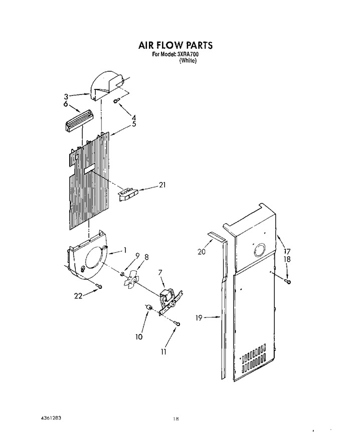 Diagram for 3XRA700