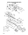 Diagram for 05 - Motor And Ice Container