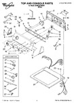 Diagram for 01 - Top And Console Parts