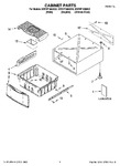 Diagram for 01 - Cabinet Parts