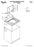 Diagram for 01 - Top And Cabinet Parts