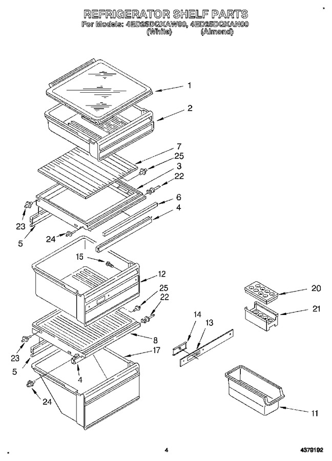 Diagram for 4ED25DQXAN00