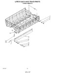 Diagram for 11 - Upper Rack And Track