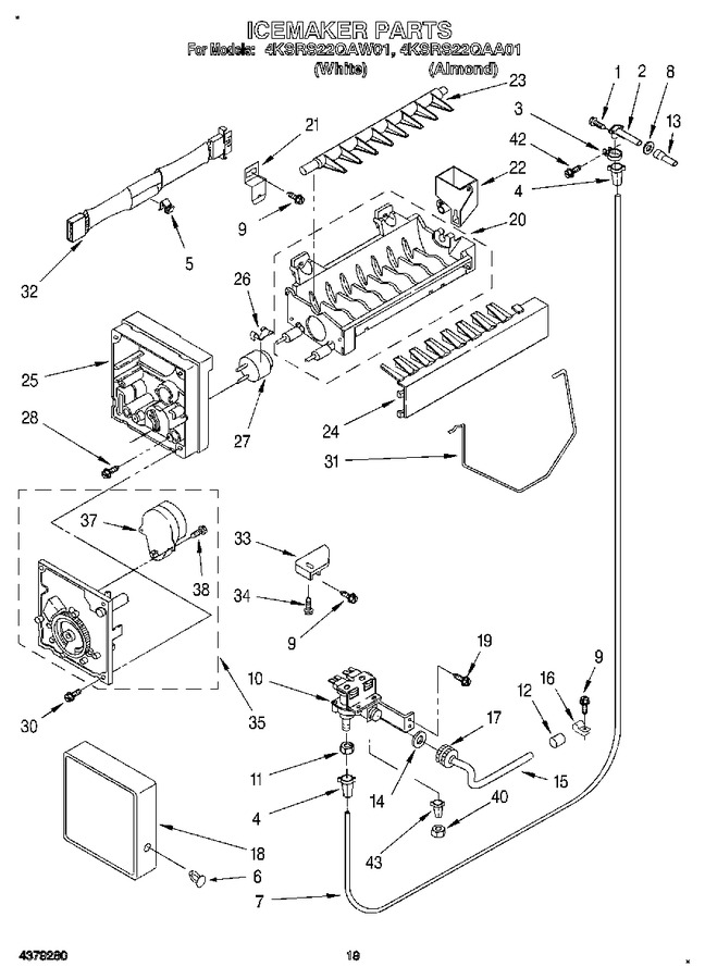 Diagram for 4KSRS22QAW01