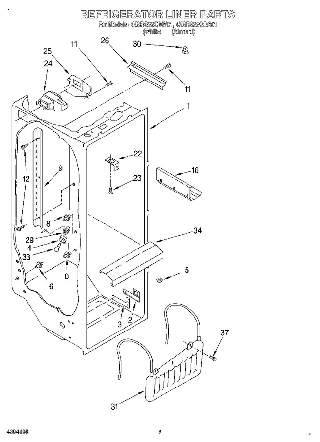 Diagram for 4KSRS22QDW01