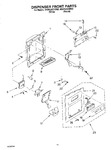 Diagram for 09 - Dispenser Front