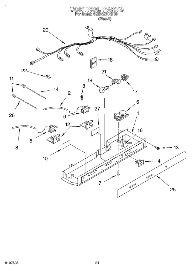 Diagram for 4KSRS27CHT00