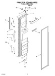 Diagram for 08 - Freezer Door