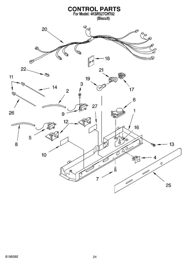 Diagram for 4KSRS27CHT02