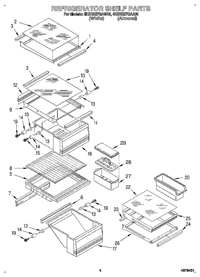 Diagram for 4KSRS27QAA01