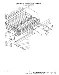 Diagram for 11 - Upper Rack And Track