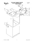 Diagram for 01 - Top And Cabinet